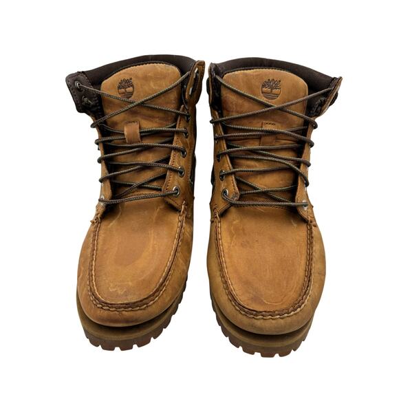 Timberland Leather Hiking/Work Boots Men’s Size 10 – Tan – Normal Wear - Picture 9 of 9